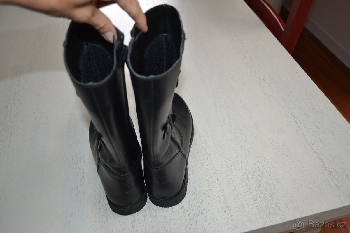 Kvalitní zimní boty, kozačky zn. Geox vel. 36 - 4