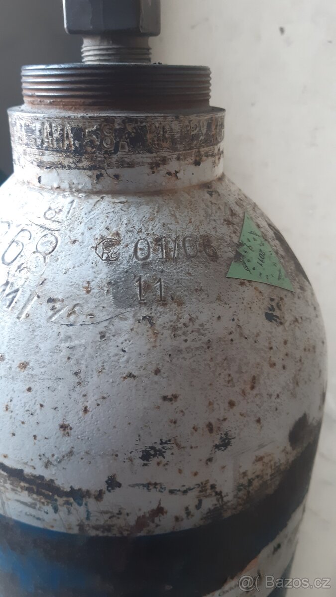 tlaková láhev Kyslík + Argon - 4