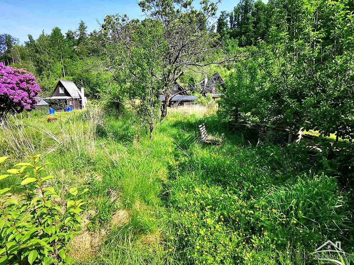 Chata Henčov řeka zahrada - 4