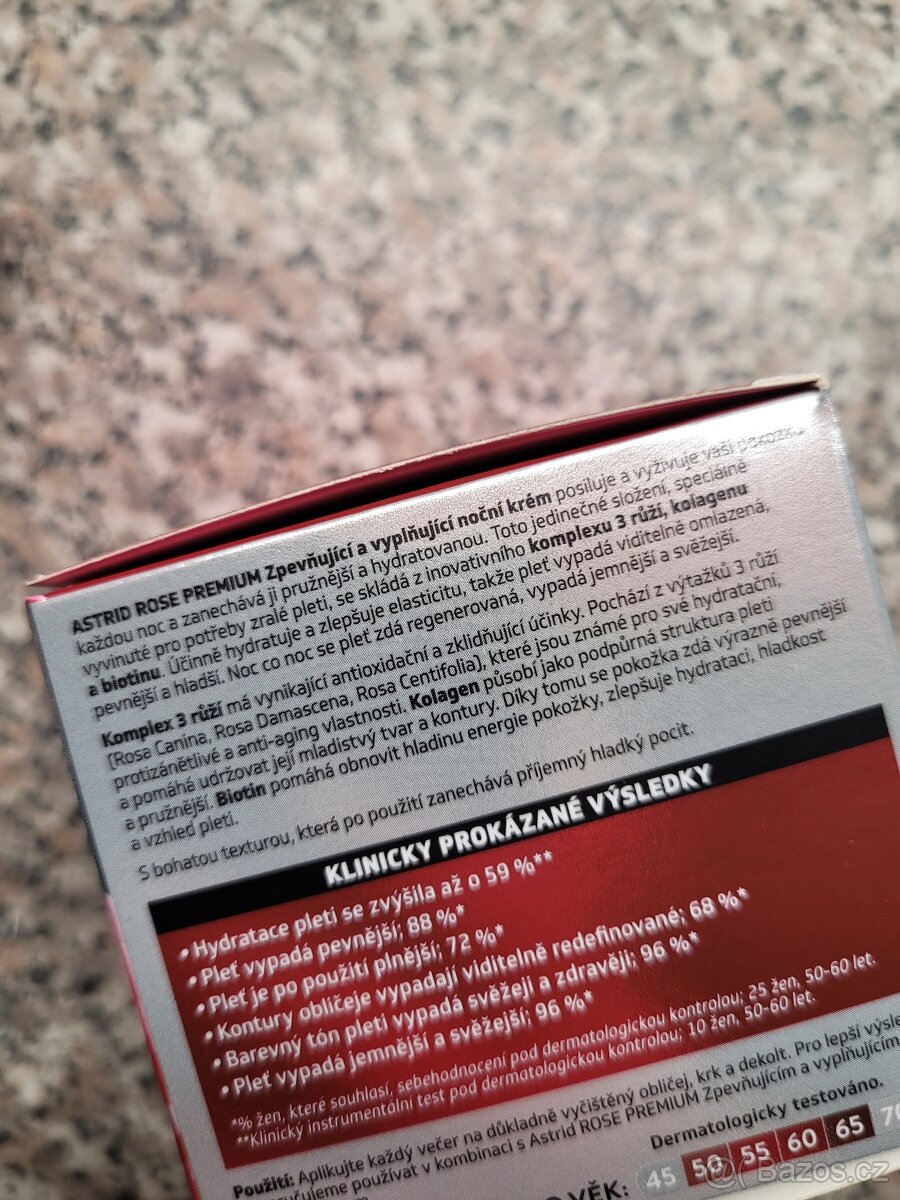 Nový noční krém Rose Premium zn. Astrid - 4