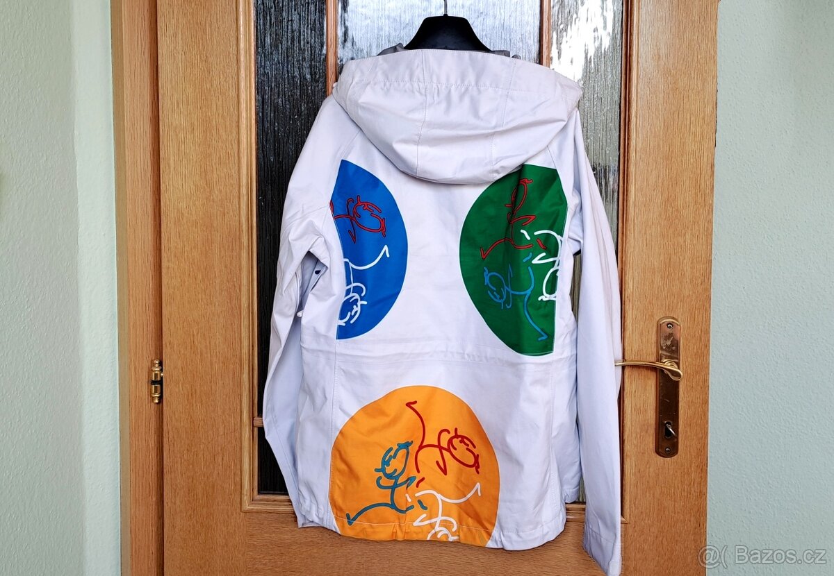 Bílá nepromokavá bunda Alpine Pro (OH kolekce) - 4