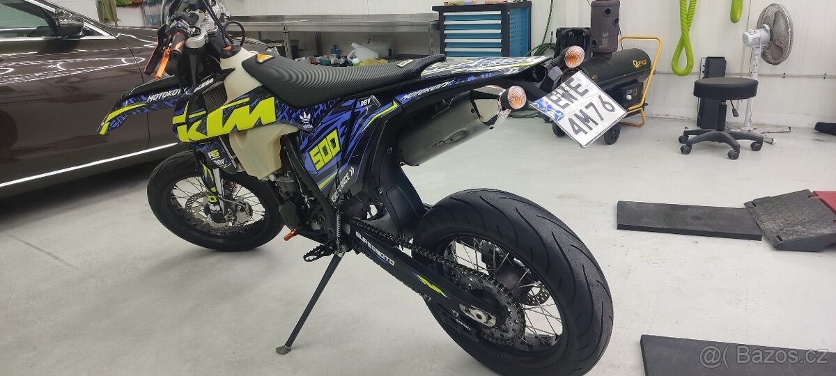 KTM EXC 500, SUPERMOTO, 2016