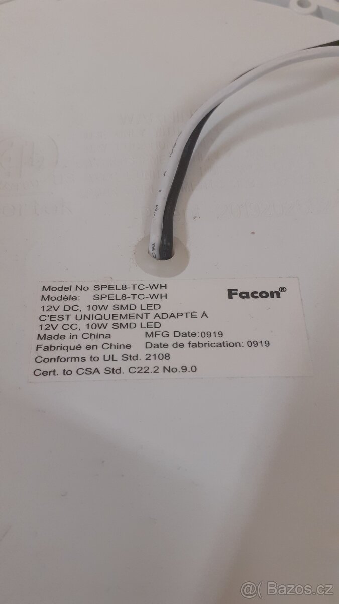 LED světlo dotykové na 12 V - 4