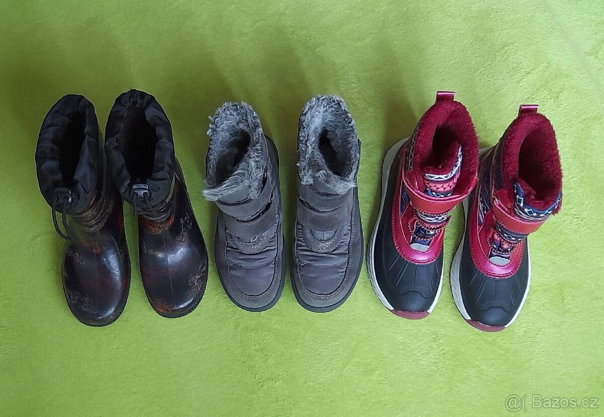 Dívčí zimní boty v.31 - 4