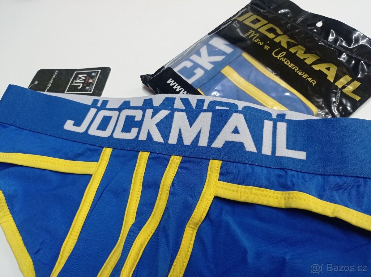 VÝPRODEJ - pánské bavlněné slipy Jockmail - XXL (eu L) - 4