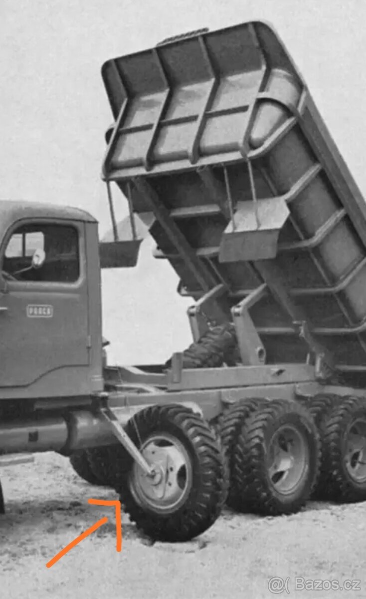 Držák rezervy s bednou V3S - 4