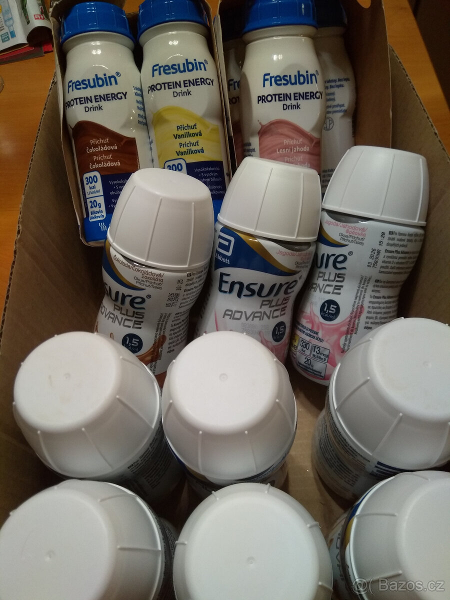 Nutridrinky 16 kusů, Ensure a Frisubin cena za kus - 4