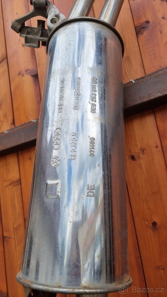 Superb 1 1.9Tdi výfuk 8E0253611BD, 8E0253411C - 4