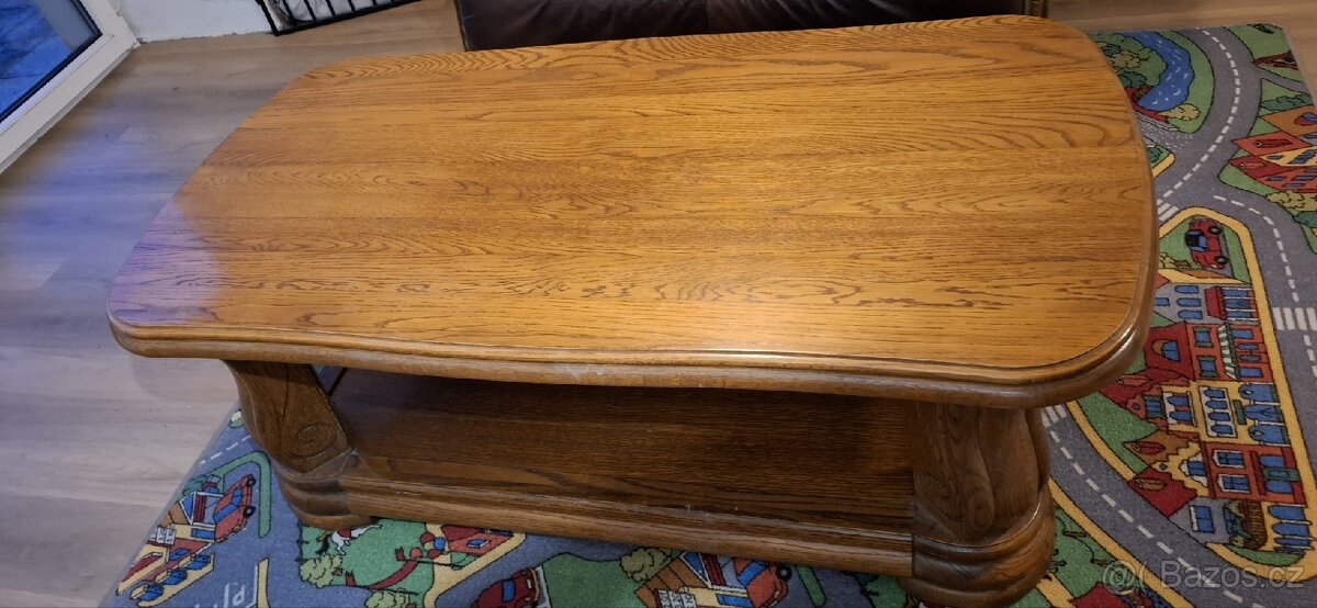 Velky dubovy konferencni stul - 4