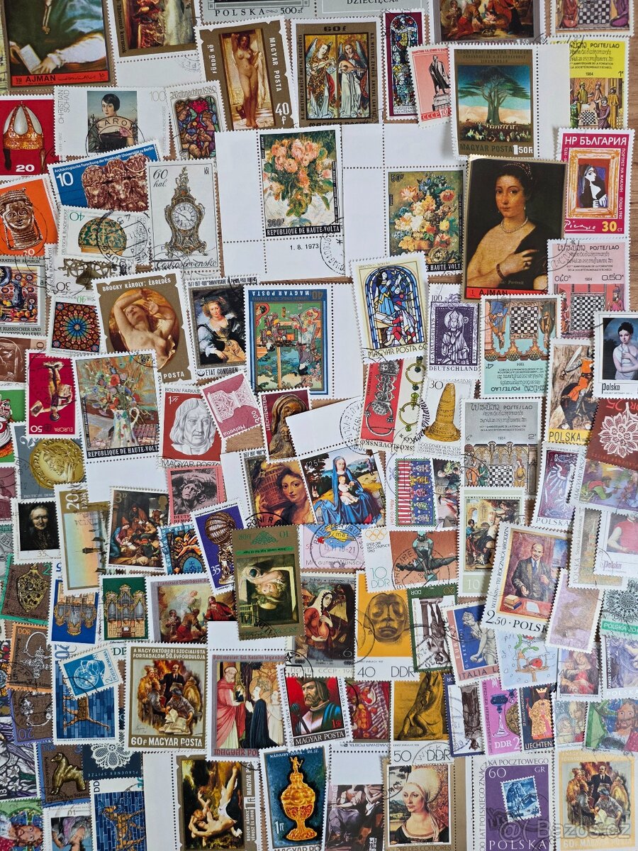 Sbírka známek umění - 4