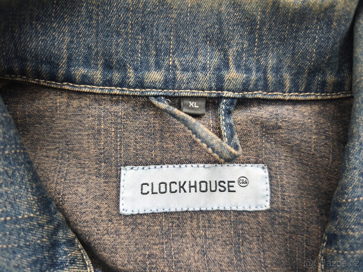 Džínová bunda Clockhouse XL - 4