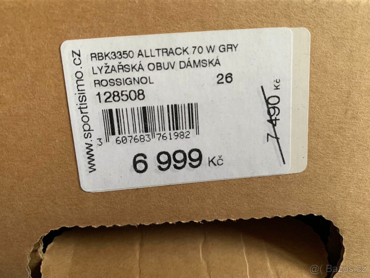 Dámské lyžařské boty Rossignol Alltrack 70w dark iron 39 vel - 4