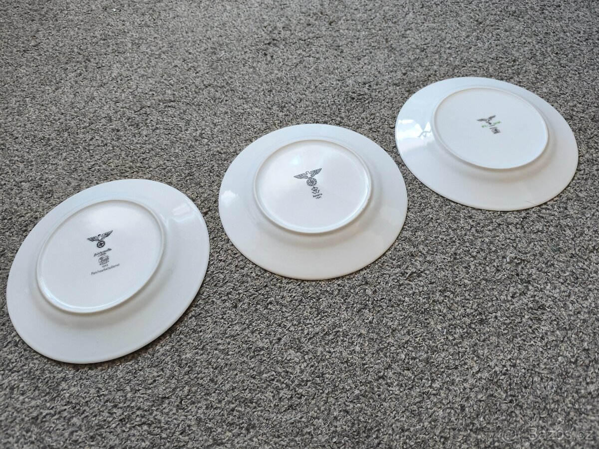 Německé porcelánové talíře - 4