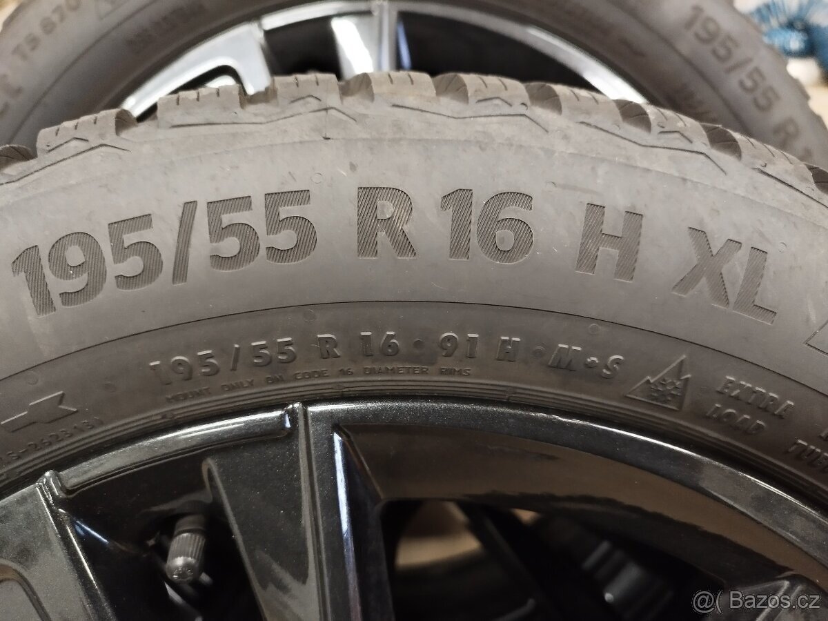 SADA ZIM. KOMPLETŮ AL. 6 J x 16 ET 45 - 5 x 100 na Š. FABIA - 4