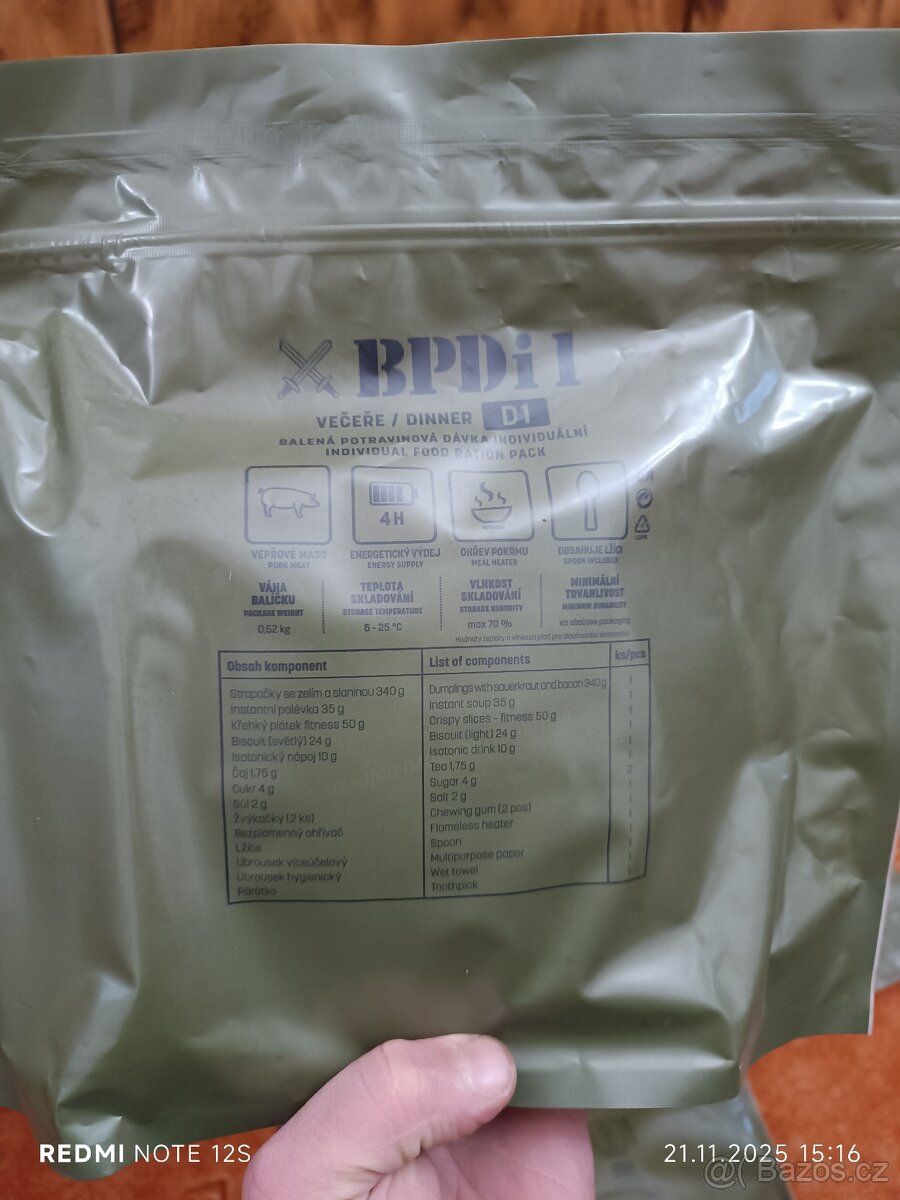 BPDi 1 , BDP ačr Bojová dávka potravin - 4