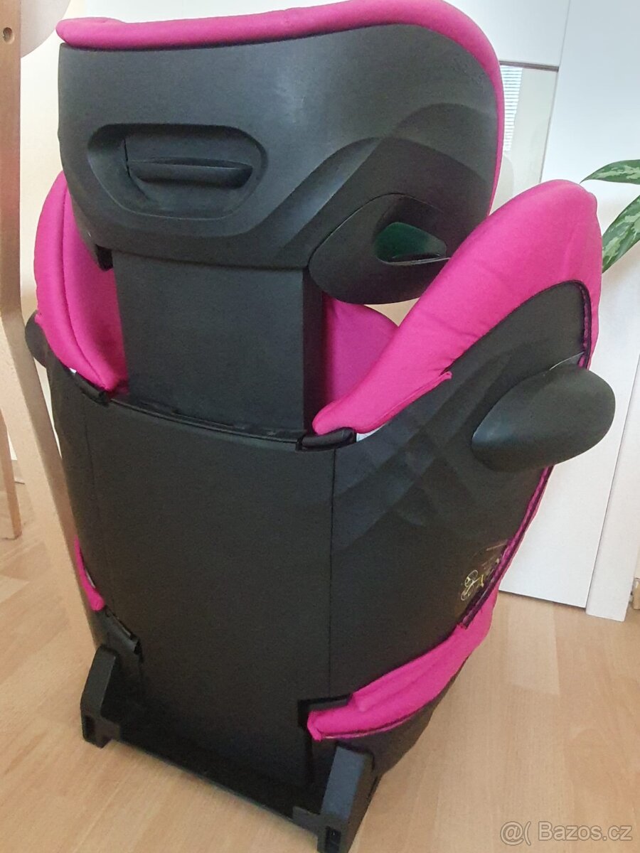 Autosedačka Cybex Solution G I-FIX 15 - 36 kg růžová - 4
