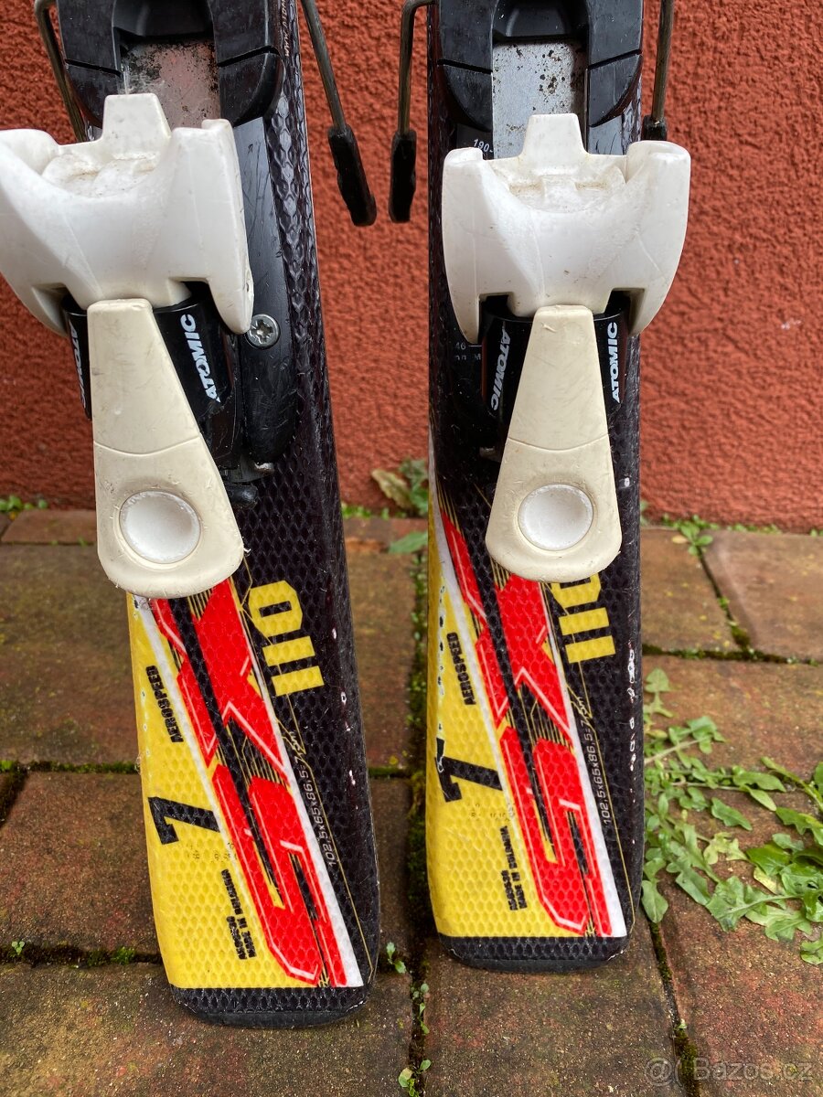 Dětské carvingové lyže 110 cm - 4