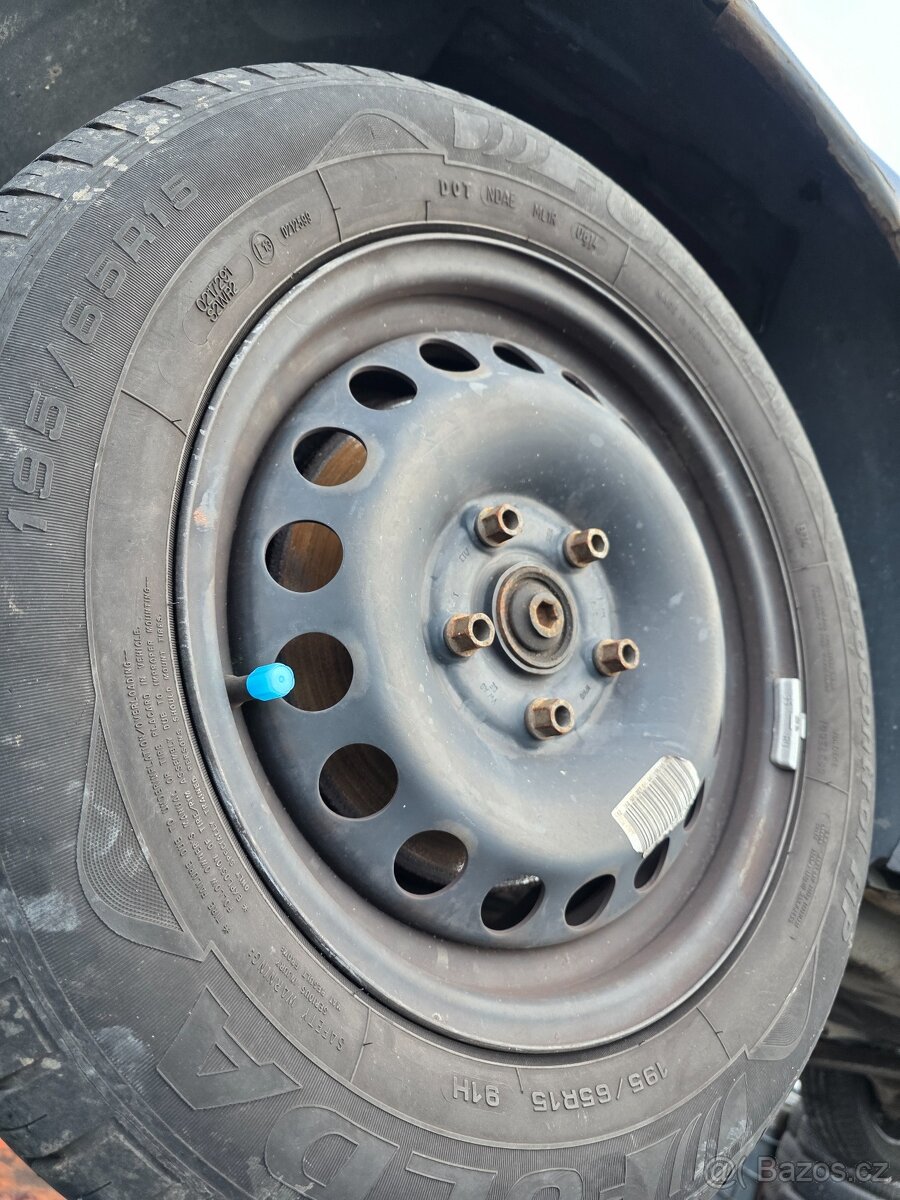 Plechové disky 5x112 6Jx15" ET47 - 4