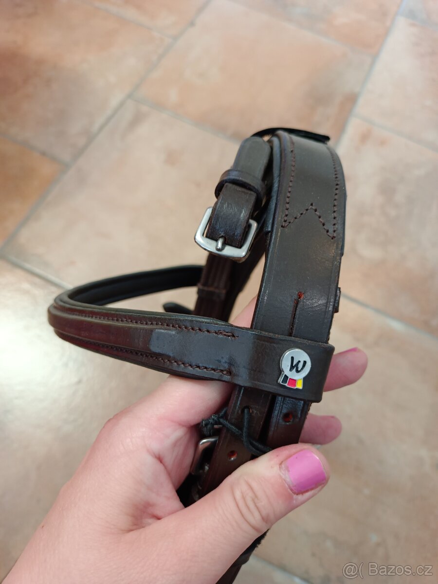 Nová hnědá pony uzdečka s mexickým nanosnikem - 4