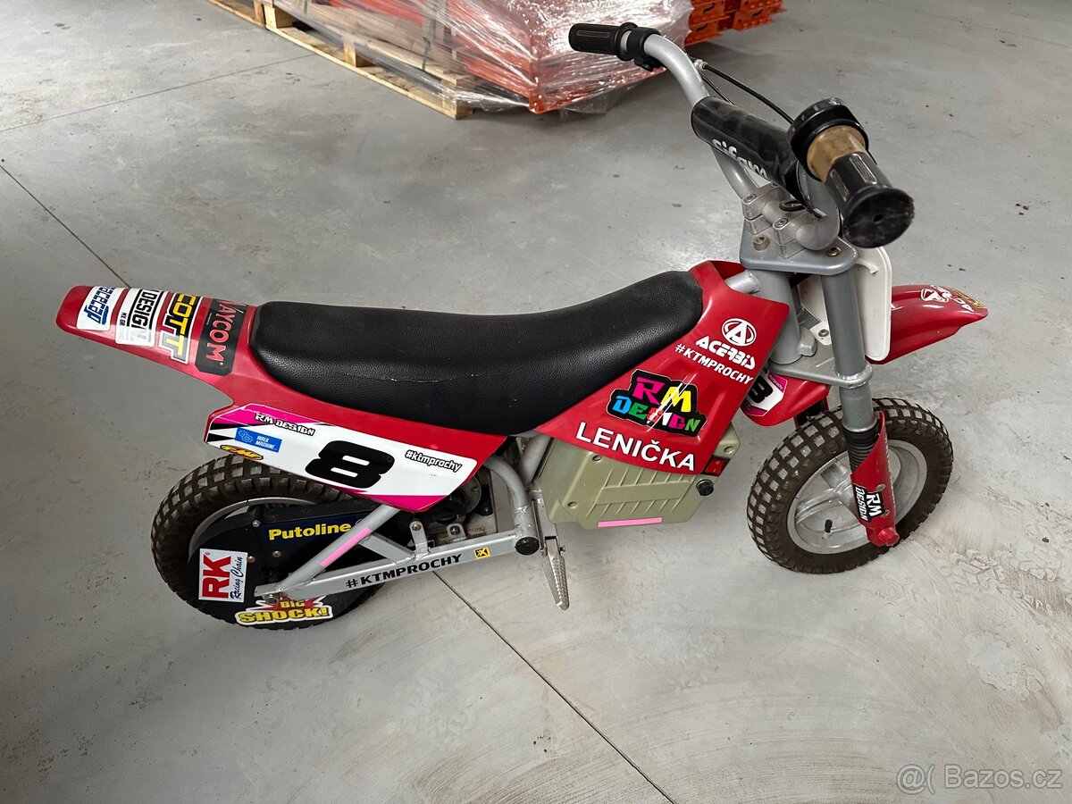 Elektrická motorka dětská - 4