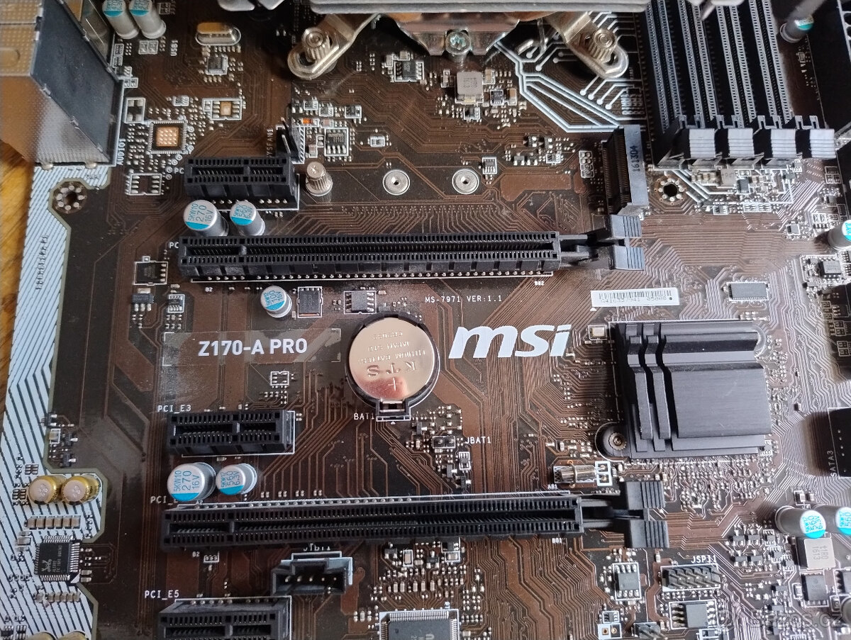 MSI Z170-A Pro + TPM + i7 6700 + Scythe Ninja - 4