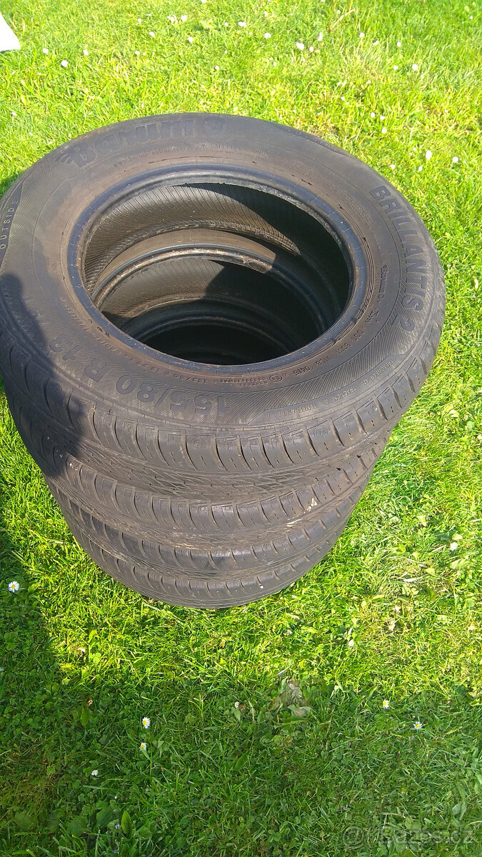 155/80 r13 Letní pneu 5mm vzorek - 4