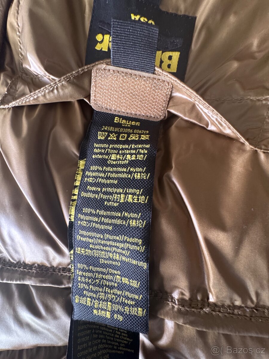 Pánská péřová bunda Blauer xl - 4
