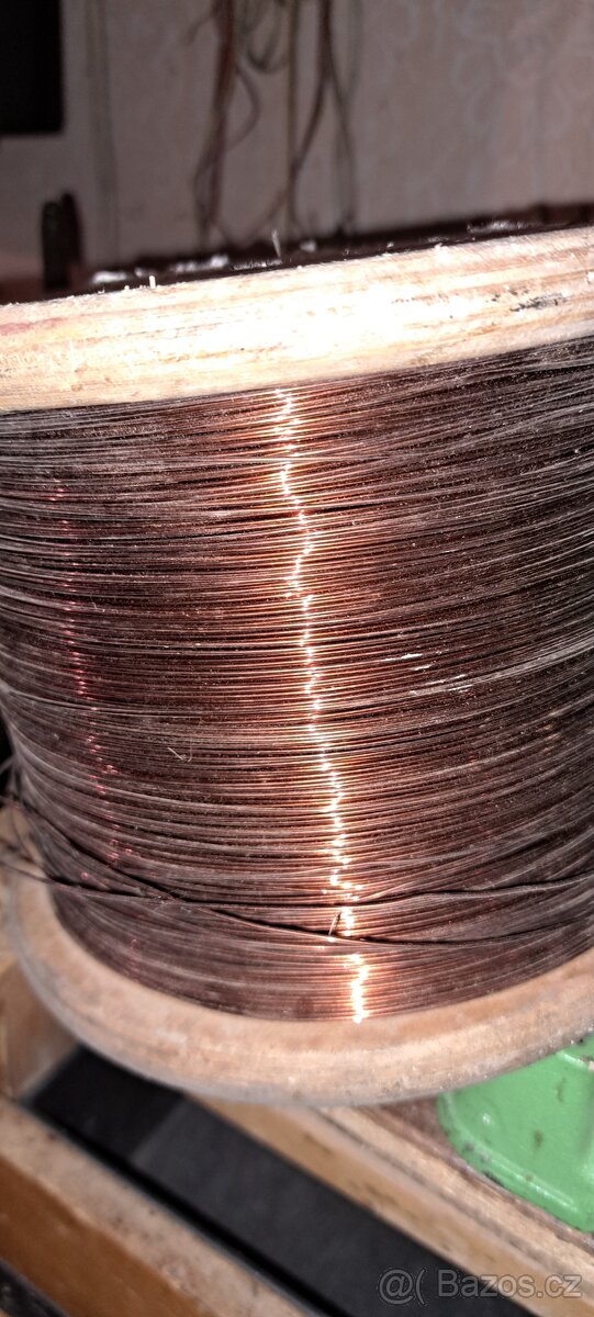 Měděný drát 11kg - 4