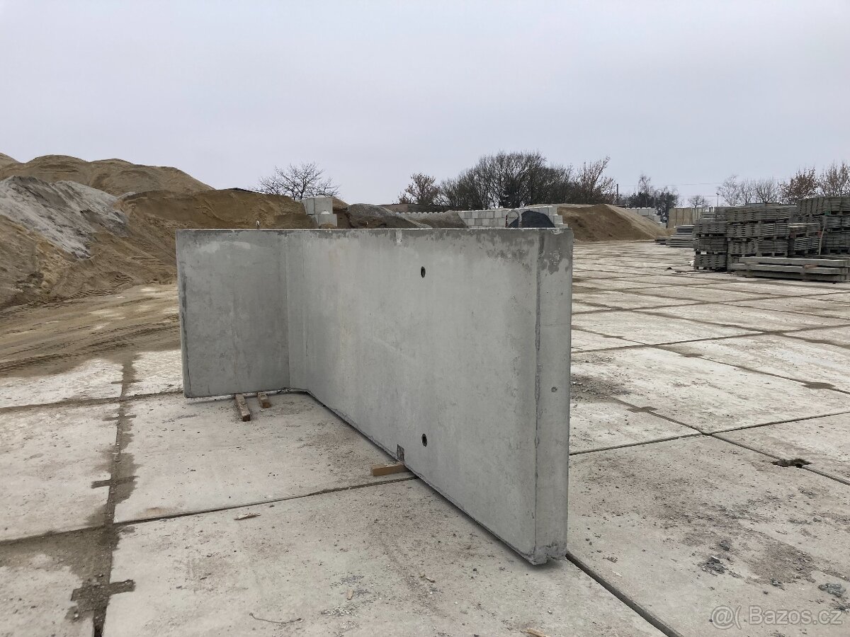 Betonové panely L a T - 4