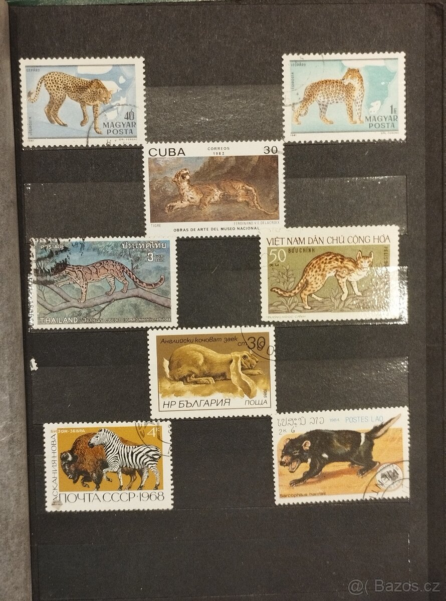 Žbirka známek z dětství Album č3 - 4