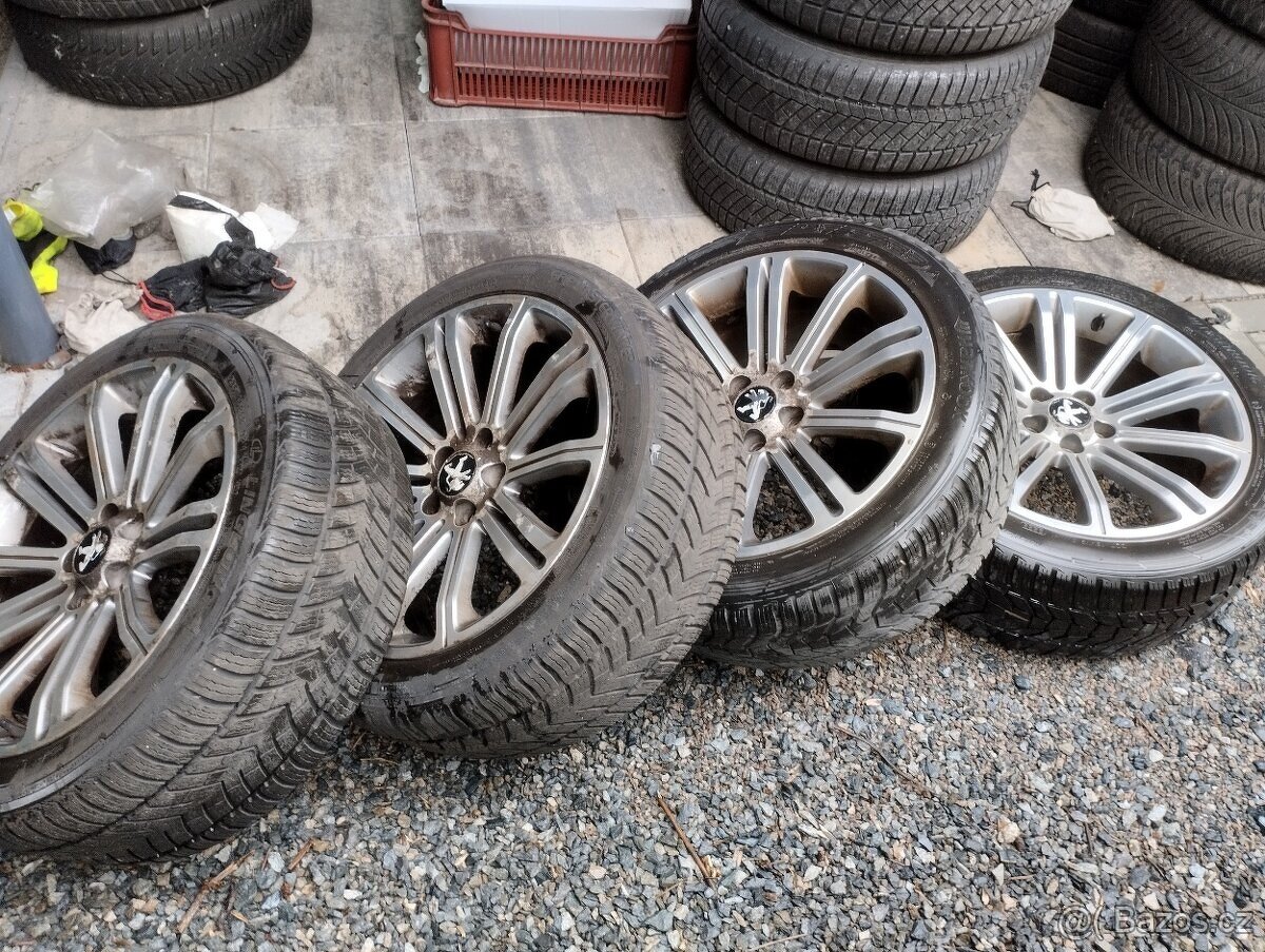 Peugeot litá kola zimní pneu 235/45R18 - 4