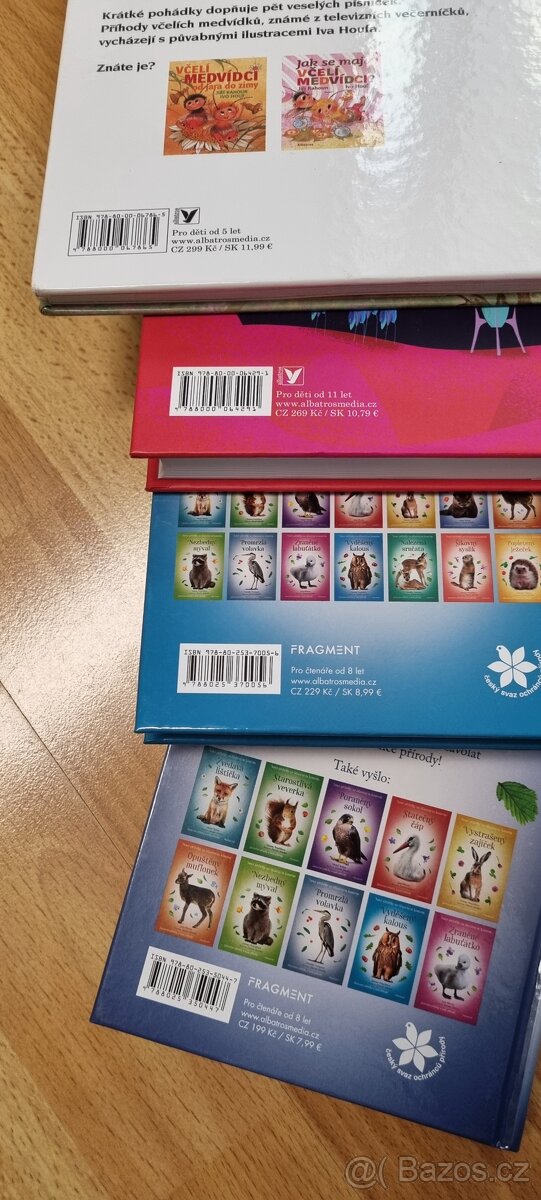 Hladový vydrýsek, Ztracená lasička, Ufoni - dětské knihy - 4