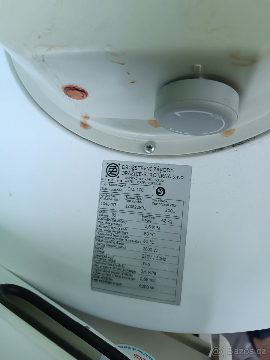 Prodám plynový kotel Dakon GL30EKO funkční na náhradní díly - 4