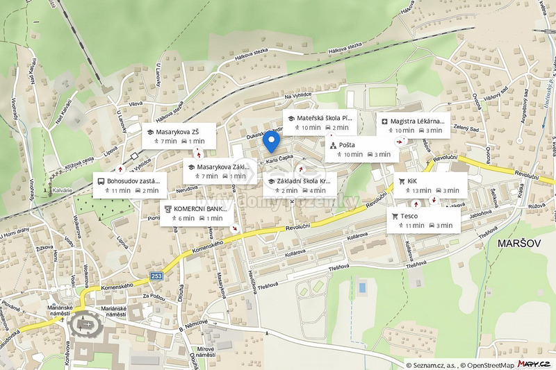 Prodej bytu 1+1, 35 m2, Krupka, ul. Karla Čapka - 4