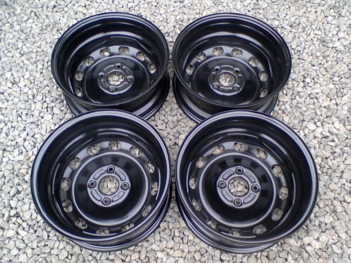 15 plechové disky Ford Fiesta VI (2008-17) - 4