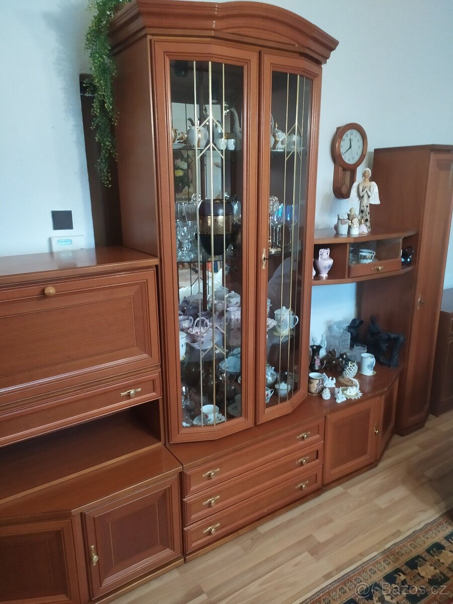 Obývací stěna třešeň dýha - 4