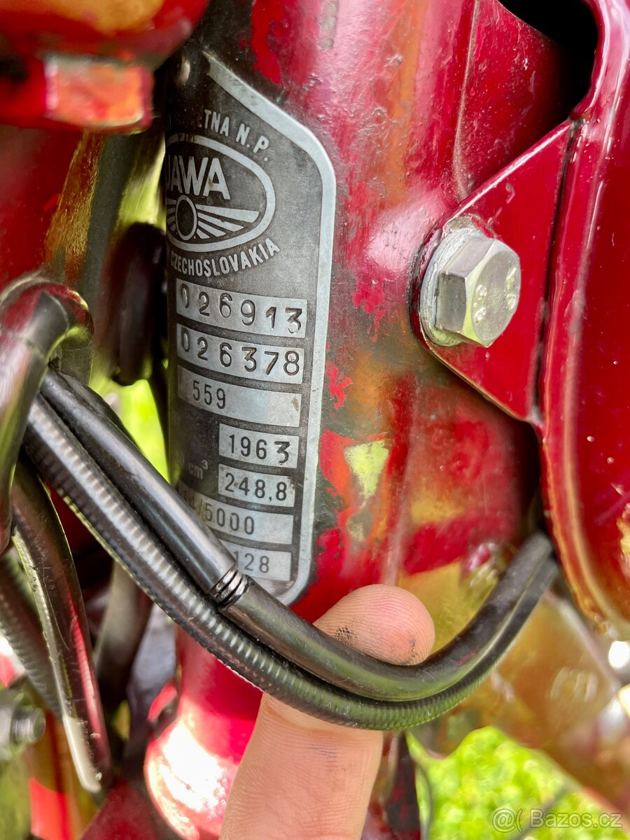 Jawa 250/559 s TP + pav 40 - 4