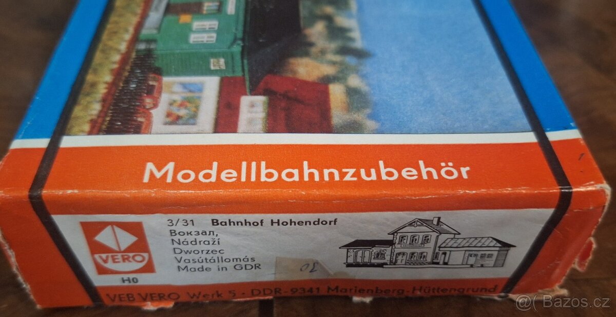 Vláçky H0. Nadraží Hohendorf. Nesestaveno - 4
