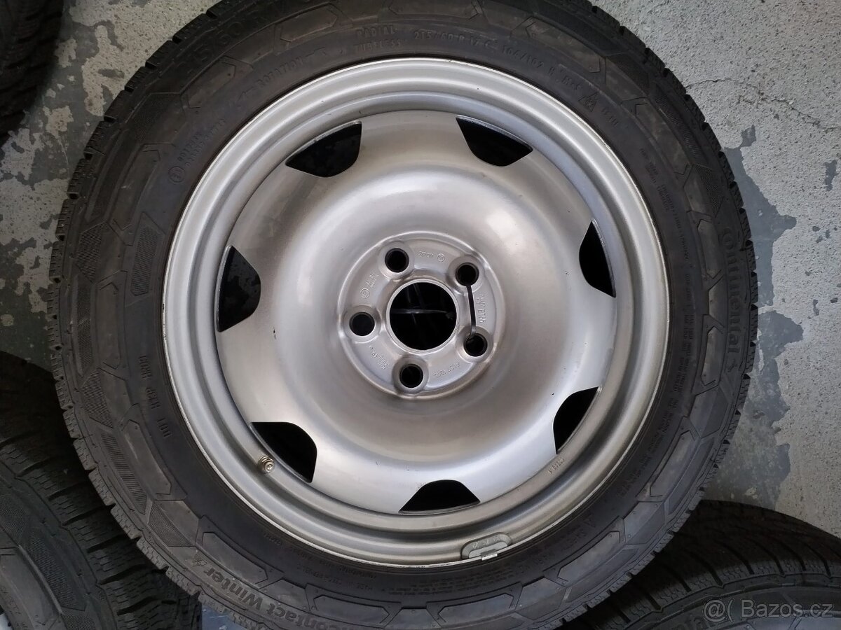 disky VW transporter T5 T6 multivan 215/60/17C zima - 4