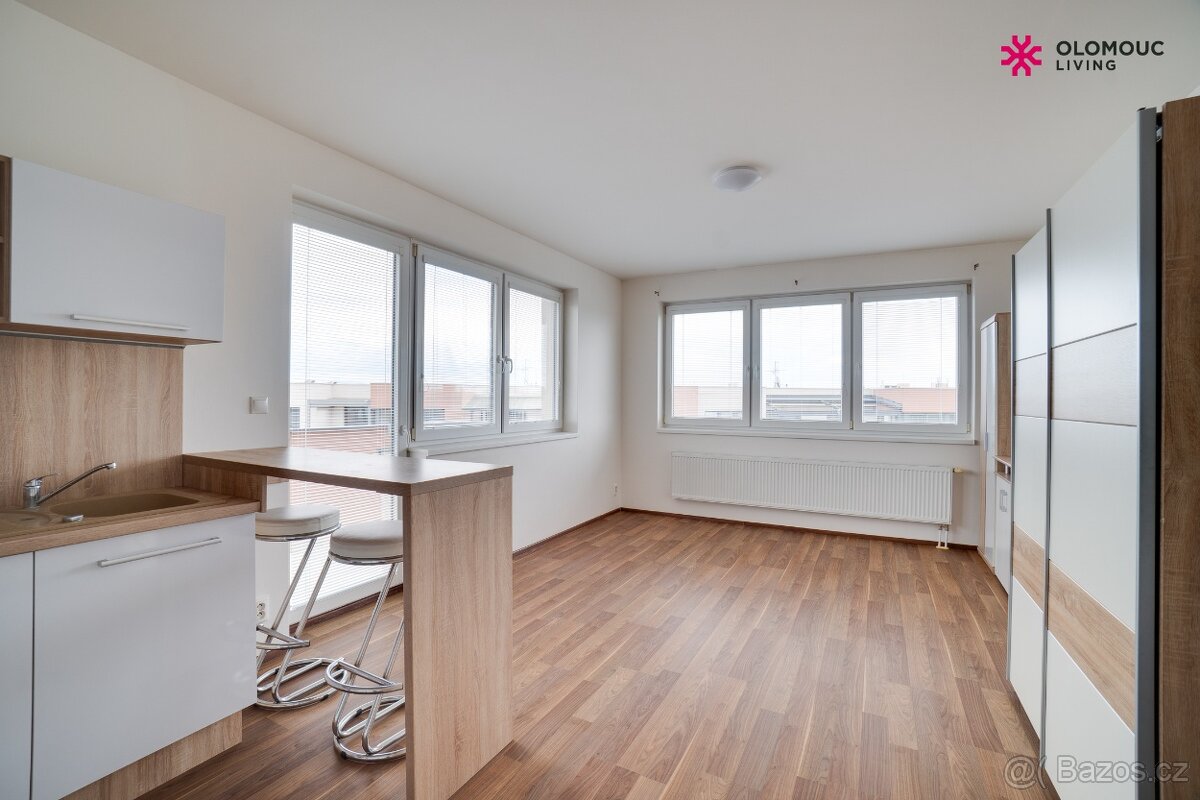 Olomouc Řepčín - pronájem větší 1+kk s terasou - 4
