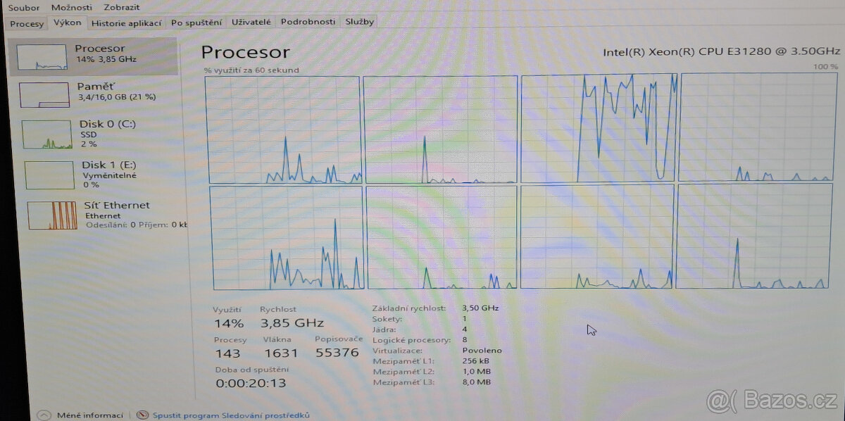 DELL PRECISION T1600 Xeon E3 1280 16GB 256SSD - 4