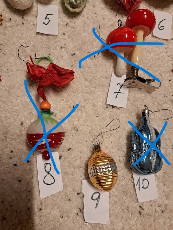 staré vánoční ozdoby - 4