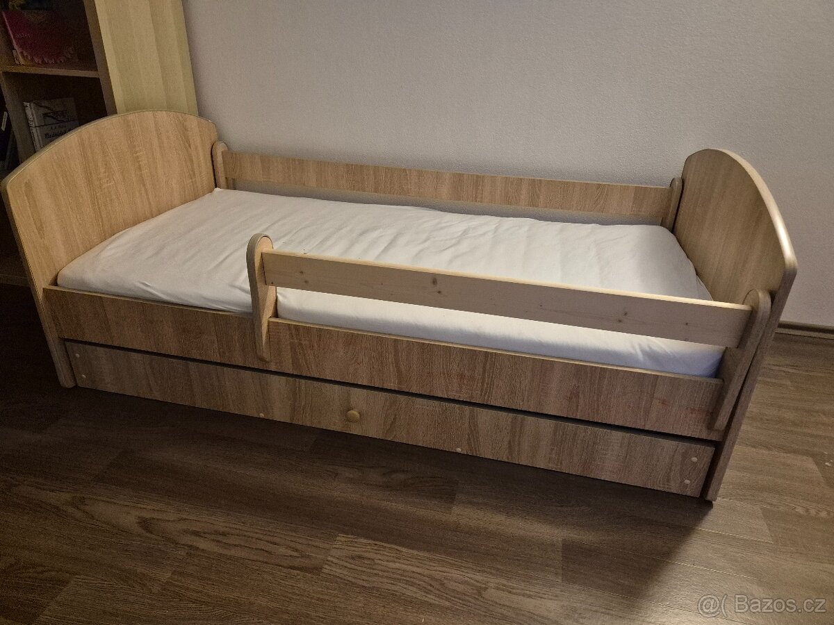 Detska postel se zabranou 160x80 - 4
