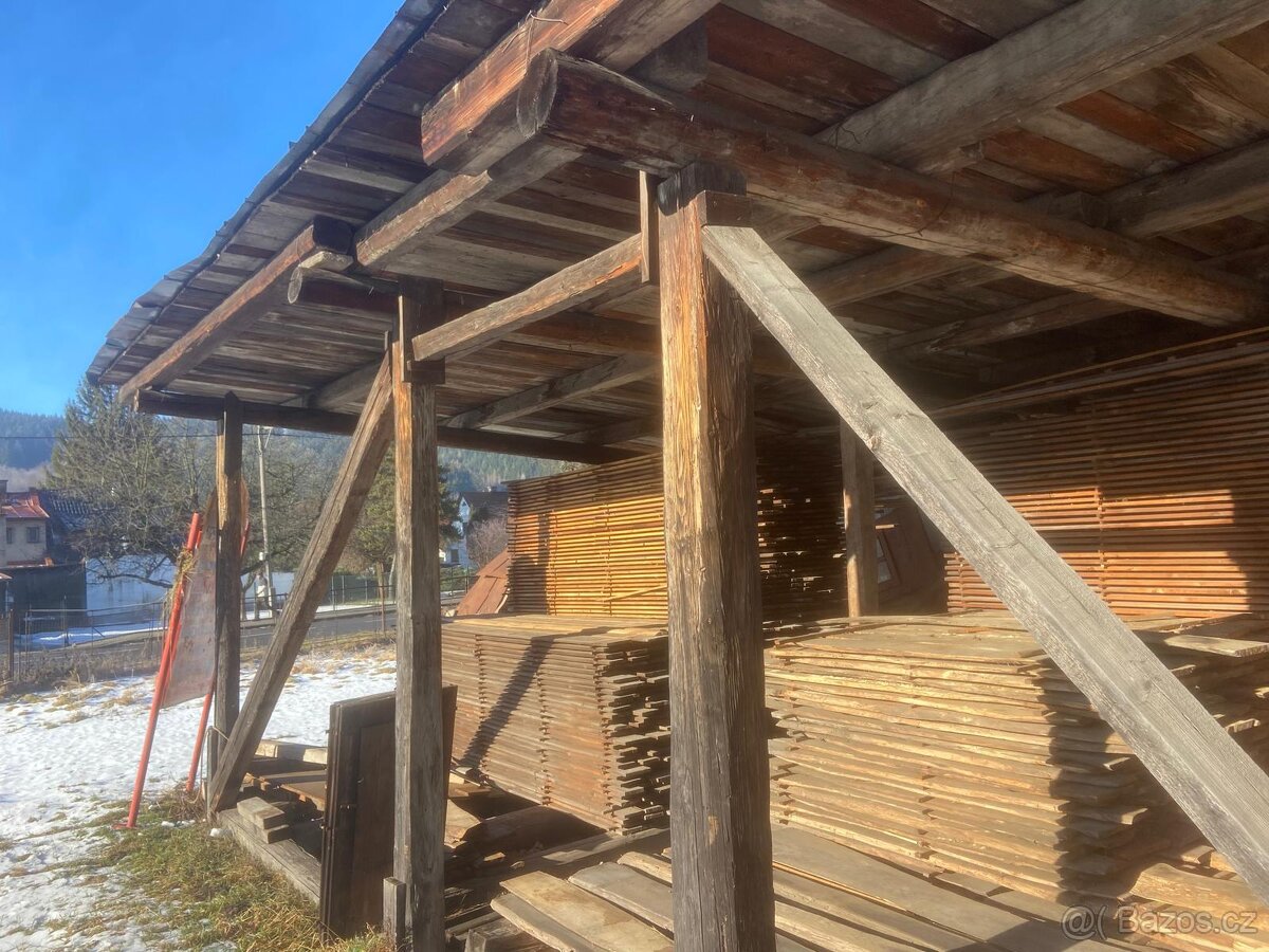 Staré trámy/krov - 4