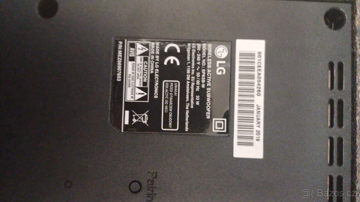 Prodám SOUND BAR LG - 4