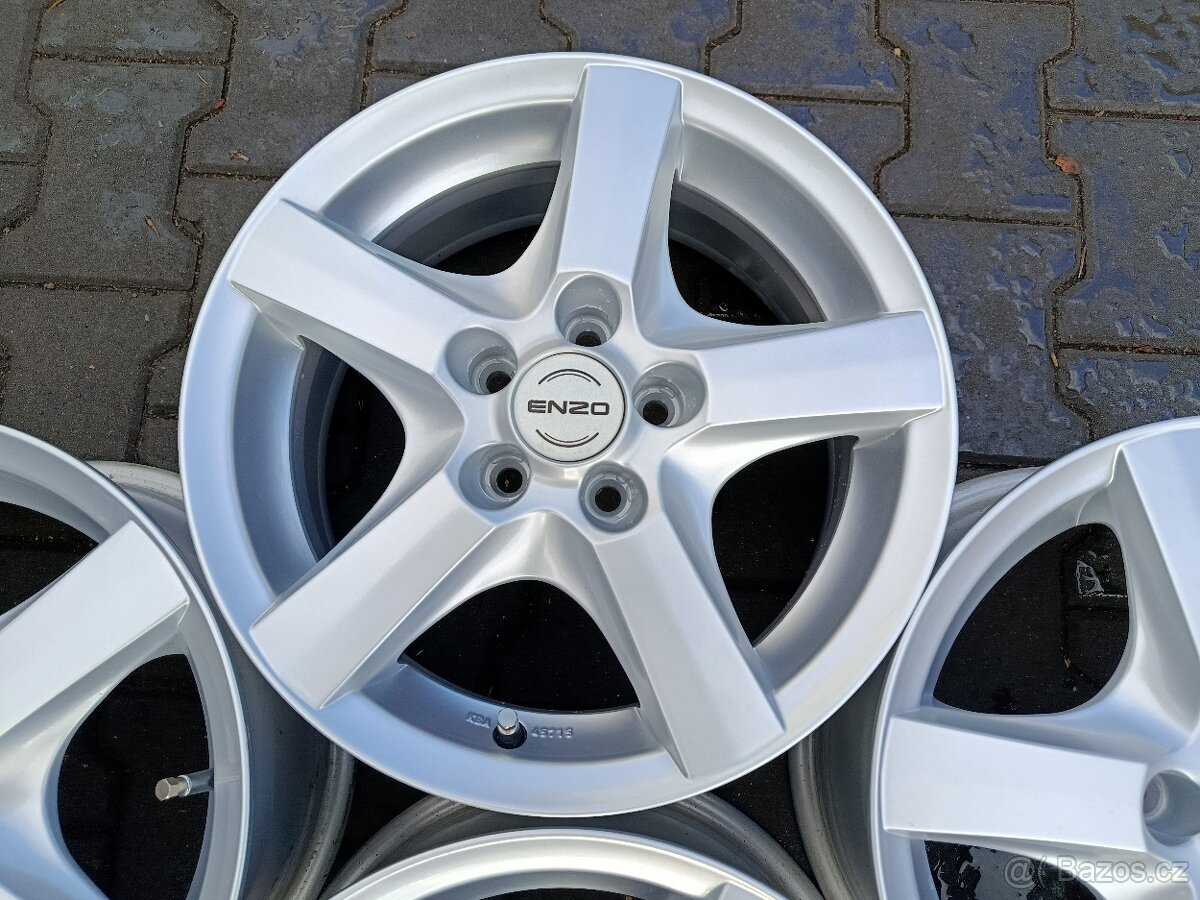 Nová alu kola Enzo 5x100 r15 - 4