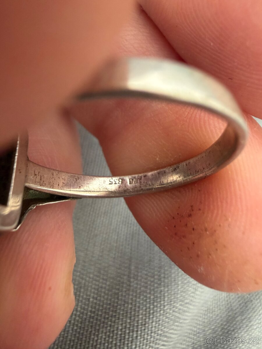 Stříbrný prsten - 4