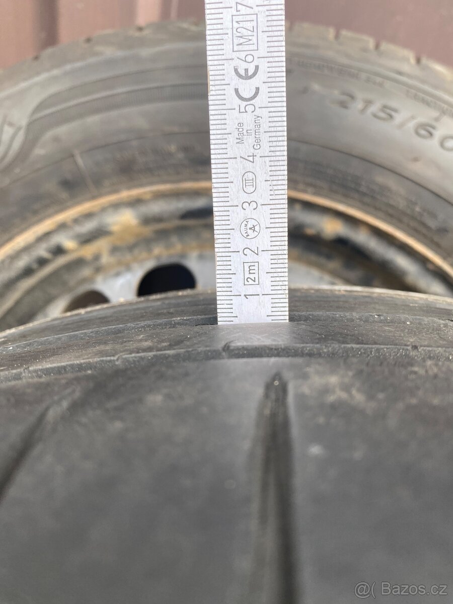 Plechová sada kol 215/60/16 5x112 - 4