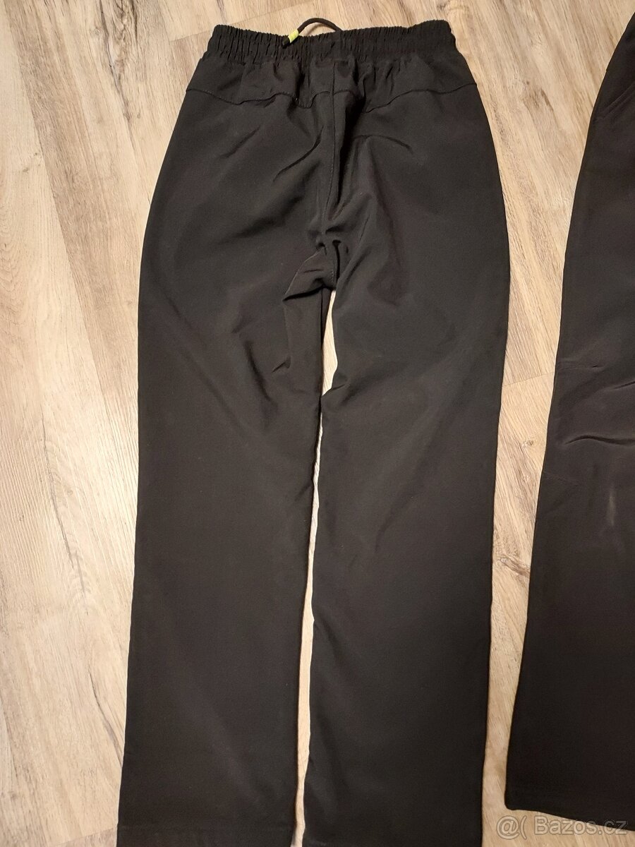 Zateplené softshellové kalhoty vel. 152 - 4