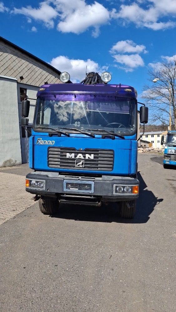 Man 6x6 sklápěč+ HIAB 244 - 4